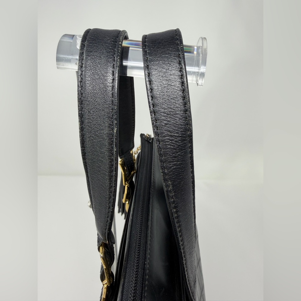 Gianni Versace Vintage Sunburst Greca Satchel 1990s w/ Medusa hardware - Picture 7 of 13